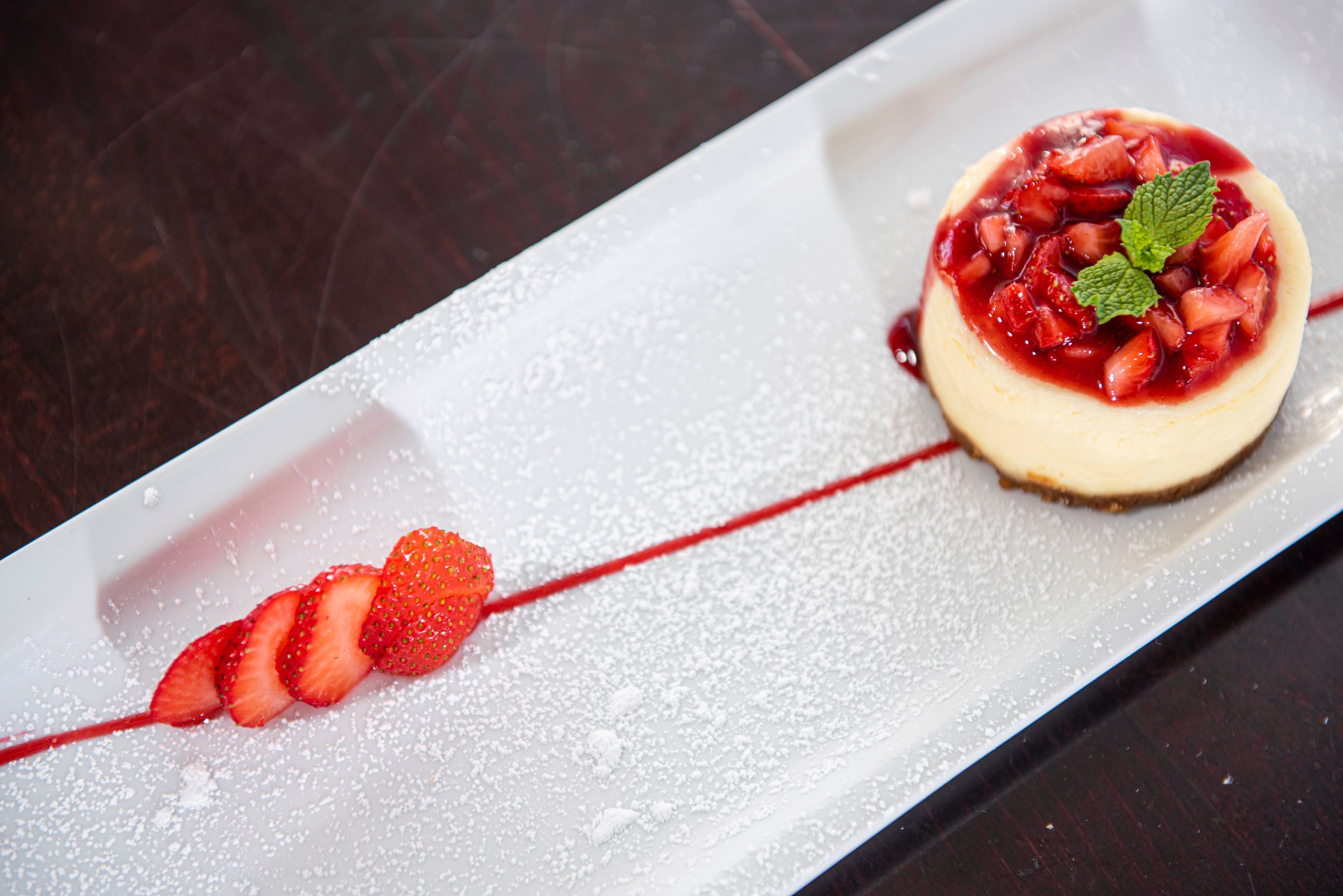 A bowl of seafood fettuccine